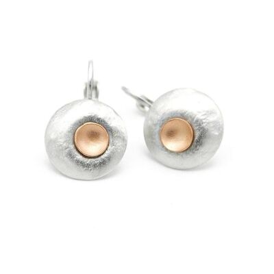 Classics earring 18 with bicolor plates