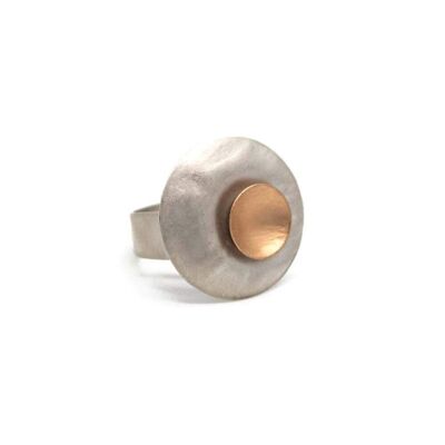 Classics Ring 16 with bicolor plate top