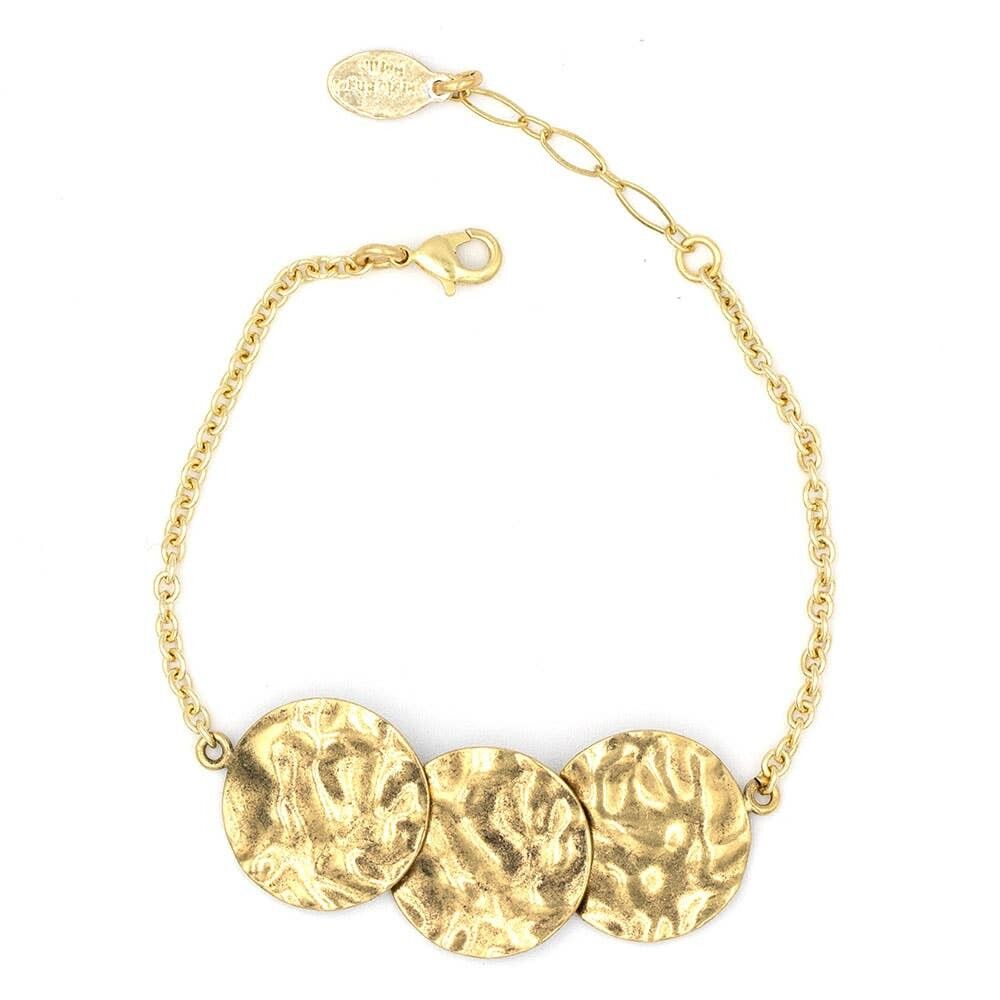 Bracciale Flow 01 con parti metalliche strutturate