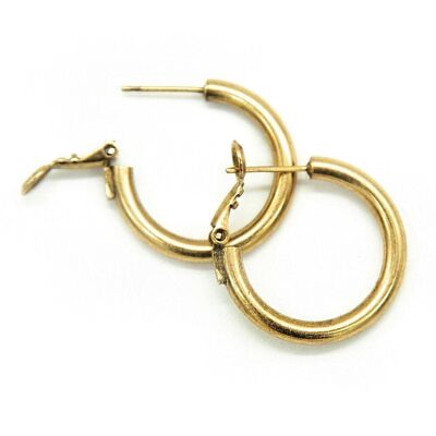 Flow earring 05 stud creole