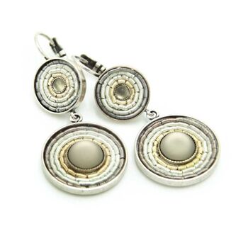 Boucle d'oreille antique Inde 05 5