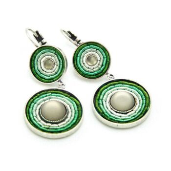 Boucle d'oreille antique Inde 05 13