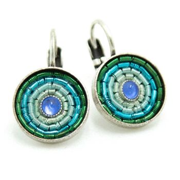 India Antik Earring 06 Petites boucles d'oreilles colorées 16