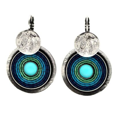 India Antik Earring 08 Decorative 2-piece earring