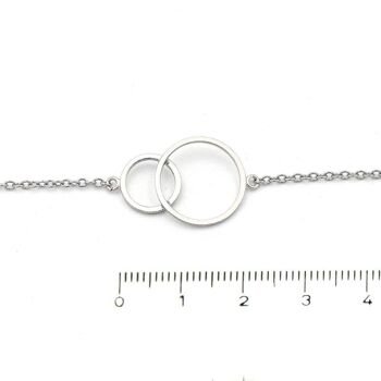 Bracelet Pura 14 avec élément cercle 2