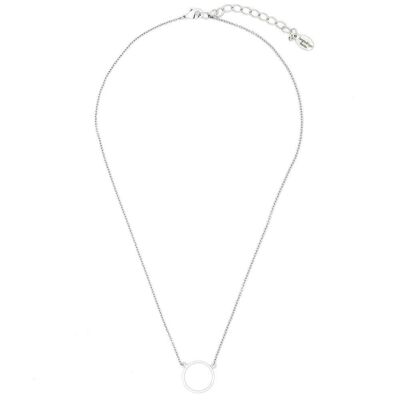 Collier Pura 16 simple, avec pendentif cercle