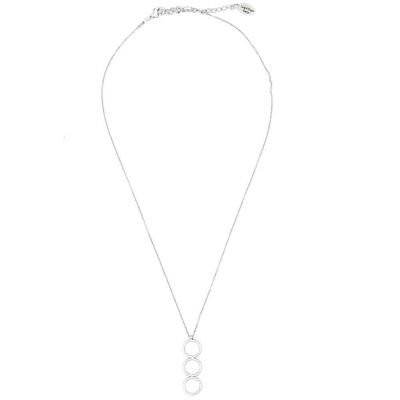 Pura necklace 37 with circle element pendant