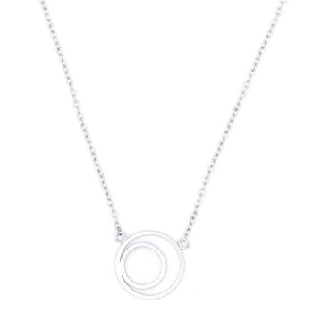 Collier Pura 38 avec pendentif élément cercle 1