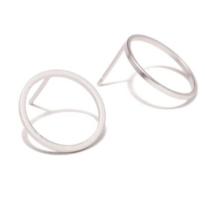 Pura Earring 21 simple circle stud