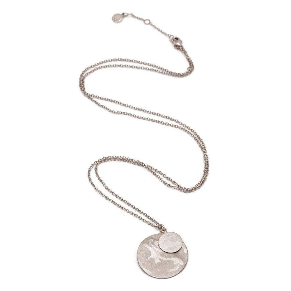 Pura Recycled Kette 02 lang, in Matt-/Glanzoptik