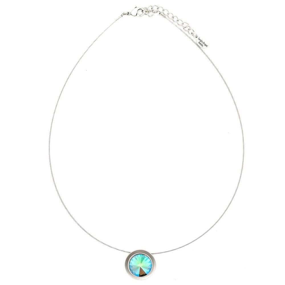 Rivoli Kette 03 - Elegante Anhänger-Kette mit Kristall