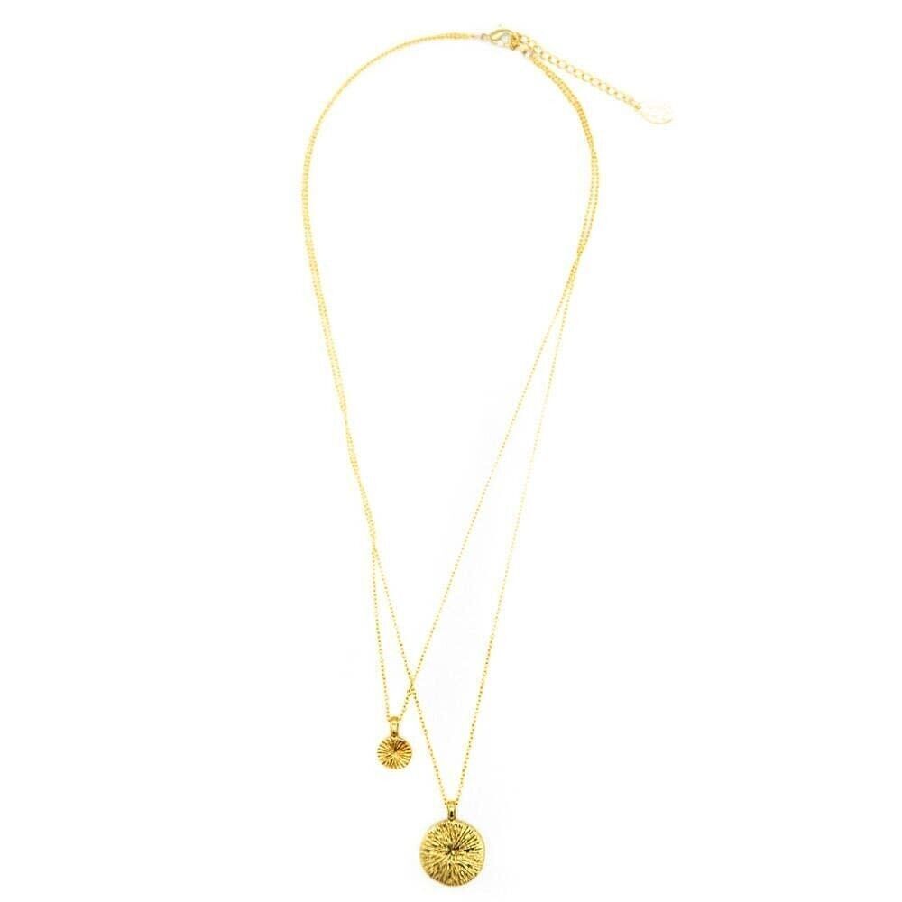 Shine chain 03 double chain with pendants