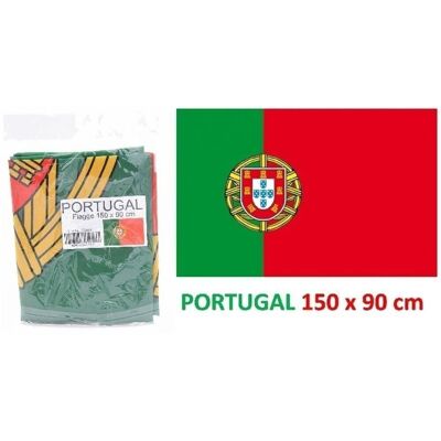 Bandera Portugal 90X150Cm