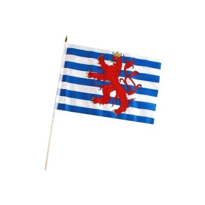 Bandiera/bastone Leone Rosso Lussemburgo 30 x 45 cm
