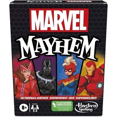 Marvel Mayhem Deutsches Brettspiel