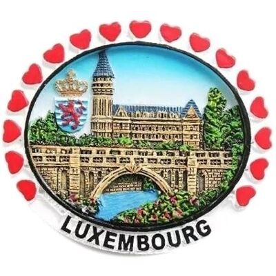 Imán Oval Luxemburgo