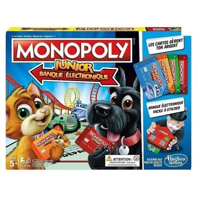 Banco electrónico Monopoly Junior