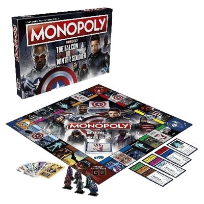 Monopoly Marvel The Falcon & Winter Soldier