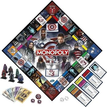 Monopoly Marvel The Falcon & Winter Soldier 3