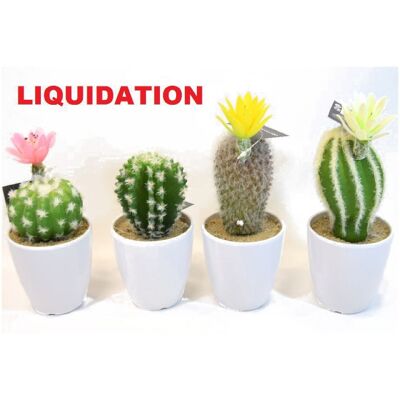 Planta de cactus artificiales