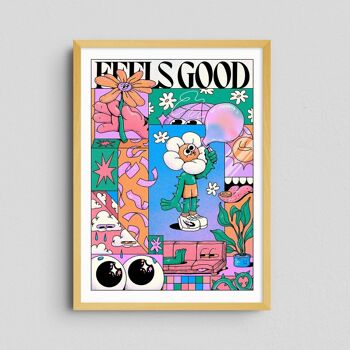 Giclée Art Print - Feels Good - Mon rayon de soleil 3