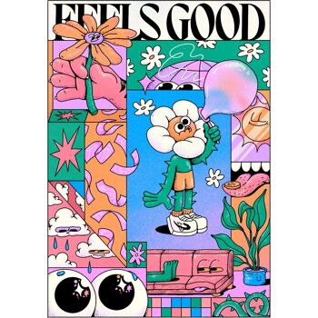 Giclée Art Print - Feels Good - Mon rayon de soleil 5