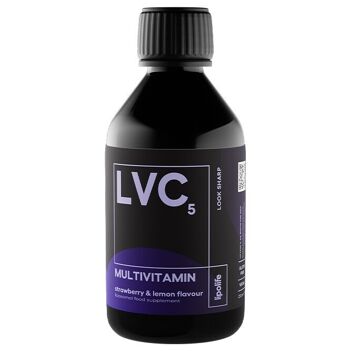 Multivitamines liposomales LVC5 - Saveur fraise et vanille 1