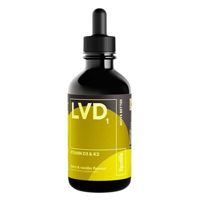 LVD1 Vitamine D3 K2 Liposomale - Saveur Cerise & Vanille