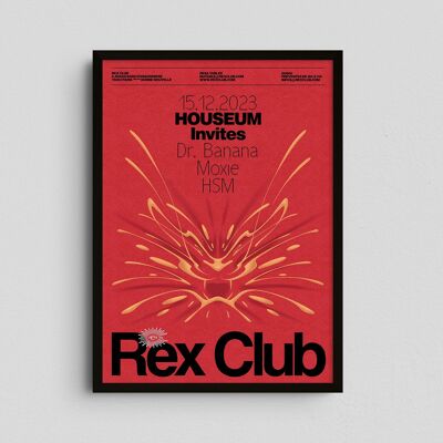 Giclée Art Print - REXCLUB - Pedro Zoz