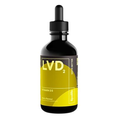 LVD2 Vitamina D3 Liposomal - sabor cereza