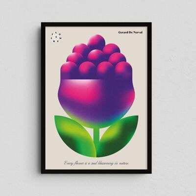Giclée-Kunstdruck – Blume 3 – Seele – Mario Carpe