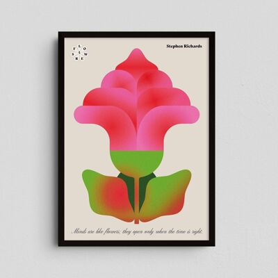Giclée Art Print - Fleur 4 - Esprits - Mario Carpe