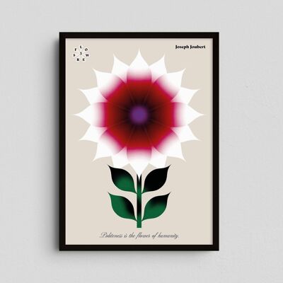 Giclée Art Print - Flower 5 - Politeness - Mario Carpe