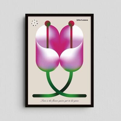 Giclée Art Print - Flower 7 - Love - Mario Carpe