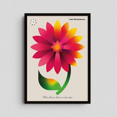 Giclée-Kunstdruck – Blume 8 – Hoffnung – Mario Carpe