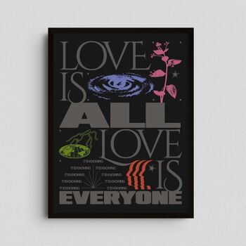 Giclée Art Print - Love Is - Epi.à.moi
