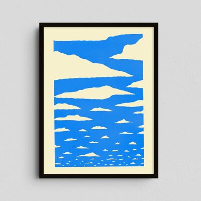 Giclée-Kunstdruck – Calm Sky – Fergus Hannant