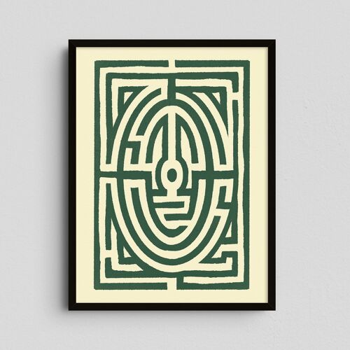 Giclée Art Print - Maze - Fergus Hannant