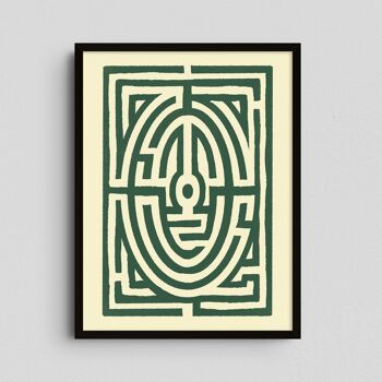 Giclée Art Print - Labyrinthe - Fergus Hannant