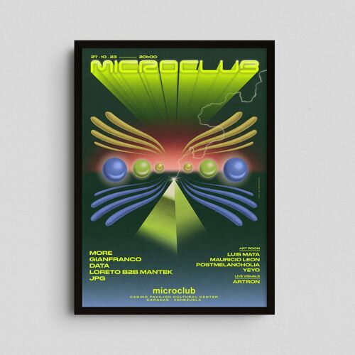 Giclée Art Print - MICROCLUB - Pedro Zoz