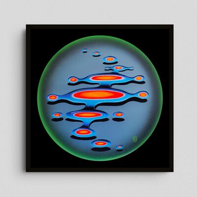 Giclée-Kunstdruck – AURA SPINAL – Pedro Zoz