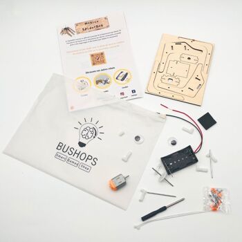 RoboPromeneur Jr, SpiderBot & SpiderBot 2.0  - Kit d'assemblage DIY en bois STEM 6