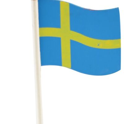 Bandiera in legno, svedese