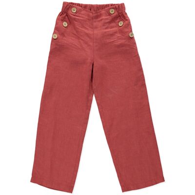 Pantaloni Aster Terracotta
