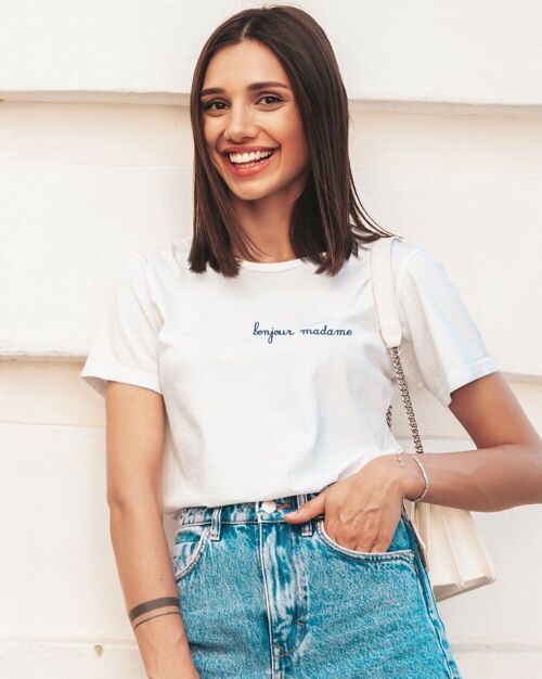 T-shirt "Bonjour madame"