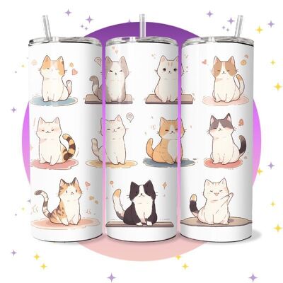 Cat - Thermos tumbler