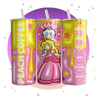 Princess Peach - Thermos Tumbler