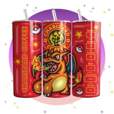 Pokemon Dracaufeu - Gobelet Thermos