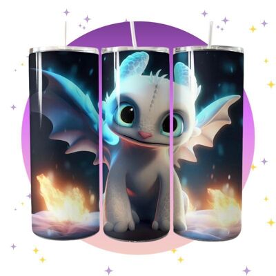 Lightning Fury Dragons - Thermos Tumbler