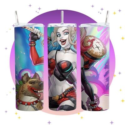 Batman Harley Quinn - Thermos Tumbler